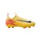 Nike Jr Air Zoom Mercurial Vapor XVI Academy FG/MG Mbappe Signature Kids Orange Blau F800 - orange