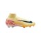 Nike Zoom Mercurial Superfly X Elite FG Mbappe Signature Orange Blau F800 - orange