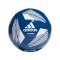 adidas Tiro CLB Trainingsball Blau Weiss - blau