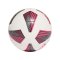 adidas Tiro League Trainingsball Weiss Pink - weiss