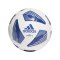 adidas Tiro League Trainingsball Weiss Blau - weiss