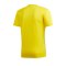 adidas Core 18 Training Tee T-Shirt Gelb - gelb