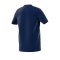 adidas Core 18 Tee T-Shirt Kids Blau Weiss - blau