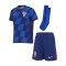 Nike Kroatien Minikit Away EM 2024 Kids Blau Weiss F405 - blau
