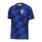 Nike Kroatien Trikot Away EM 2024 Blau Weiss F405 - blau