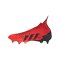 adidas Predator FREAK+ SG Meteorite Rot Schwarz - rot