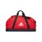 adidas Tiro Duffel Bag Gr. L mit Bodenfach Rot - rot