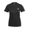 adidas Sport T-Shirt Damen Schwarz Weiss - schwarz