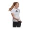 adidas D2M T-Shirt Damen Weiss Schwarz - weiss