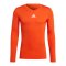 adidas Team Base Top langarm Orange - orange