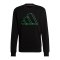 adidas GFX Crew Sweatshirt Schwarz - schwarz
