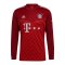 adidas FC Bayern München langarm Trikot Home 2021/2022 Rot - rot