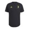 adidas Juventus Turin T-Shirt Schwarz Gelb - schwarz