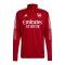 adidas FC Arsenal London HalfZip Sweatshirt Rot - rot