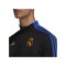adidas Real Madrid HalfZip Sweatshirt Schwarz - schwarz