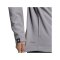 adidas HalfZip Sweatshirt Grau Schwarz - grau