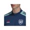 adidas FC Arsenal London HalfZip Sweatshirt Blau - blau