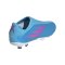 adidas X SPEEDFLOW.3 LL FG Sapphire Edge Kids Blau Pink Weiss - blau