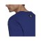 adidas 3B T-Shirt Blau Weiss - blau