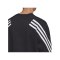 adidas 3 Stripes Future Icons Sweatshirt Schwarz - schwarz