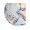 adidas Al Rihla League Junior 290g Lightball WM22 Weiss Blau Rot - weiss