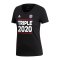 adidas FC Bayern München Triple 2020 T-Shirt Damen Schwarz - schwarz