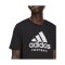 adidas Logo Graphic T-Shirt Schwarz Weiss - schwarz