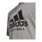 adidas Logo Graphic T-Shirt Grau Schwarz - grau