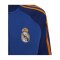 adidas Real Madrid Track Top Jacke Kids Blau Gelb - blau