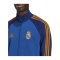 adidas Real Madrid Track Top Jacke Blau Gelb - blau