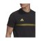 adidas Messi Pitch2Street T-Shirt Schwarz Gelb - schwarz