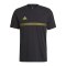 adidas Messi Pitch2Street T-Shirt Schwarz Gelb - schwarz