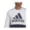 adidas Essentials Colorblock Sweatshirt Weiss Grau - weiss