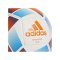 adidas Starlancer Plus Trainingsball Weiss Blau - weiss