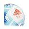 adidas Starlancer TRN Trainingsball Weiss Blau - weiss