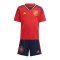 adidas Spanien Minikit Home WM 2022 Rot - rot