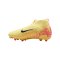 Nike Jr Zoom Mercurial Superfly X Academy FG/MG Mbappe Signature Kids Orange Blau F800 - orange