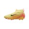 Nike Jr Air Zoom Mercurial Superfly X Academy AG Mbappe Signature Kids Orange Blau F800 - orange