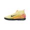 Nike Jr Air Zoom Mercurial Superfly X Academy TF Mbappe Signature Kids Orange Blau F800 - orange