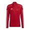 adidas Tiro 23 League Halfzip Sweatshirt Rot - rot