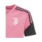adidas Juventus Turin Trainingsshirt Kids Pink - pink