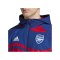 adidas FC Arsenal London Kapuzenjacke Blau Rot - blau