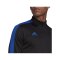 adidas Tiro ES Tracktop Sweatshirt Schwarz Blau - schwarz
