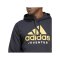 adidas Juventus Turin DNA Hoody Schwarz - schwarz