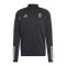 adidas Juventus Turin HalfZip Sweatshirt Schwarz - schwarz