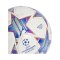 adidas UCL Miniball Weiss Silber Blau - weiss