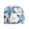 adidas UCL Pro Sala Futsal Ball Weiss Silber Blau - weiss