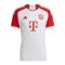 adidas FC Bayern München Trikot Home 2023/2024 Kids Weiss Rot - weiss