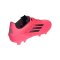 adidas F50 League FG/MG Vivid Horizon Pink Schwarz - rosa