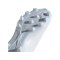 adidas Predator League MG Pearlized Weiss Silber Grau - weiss